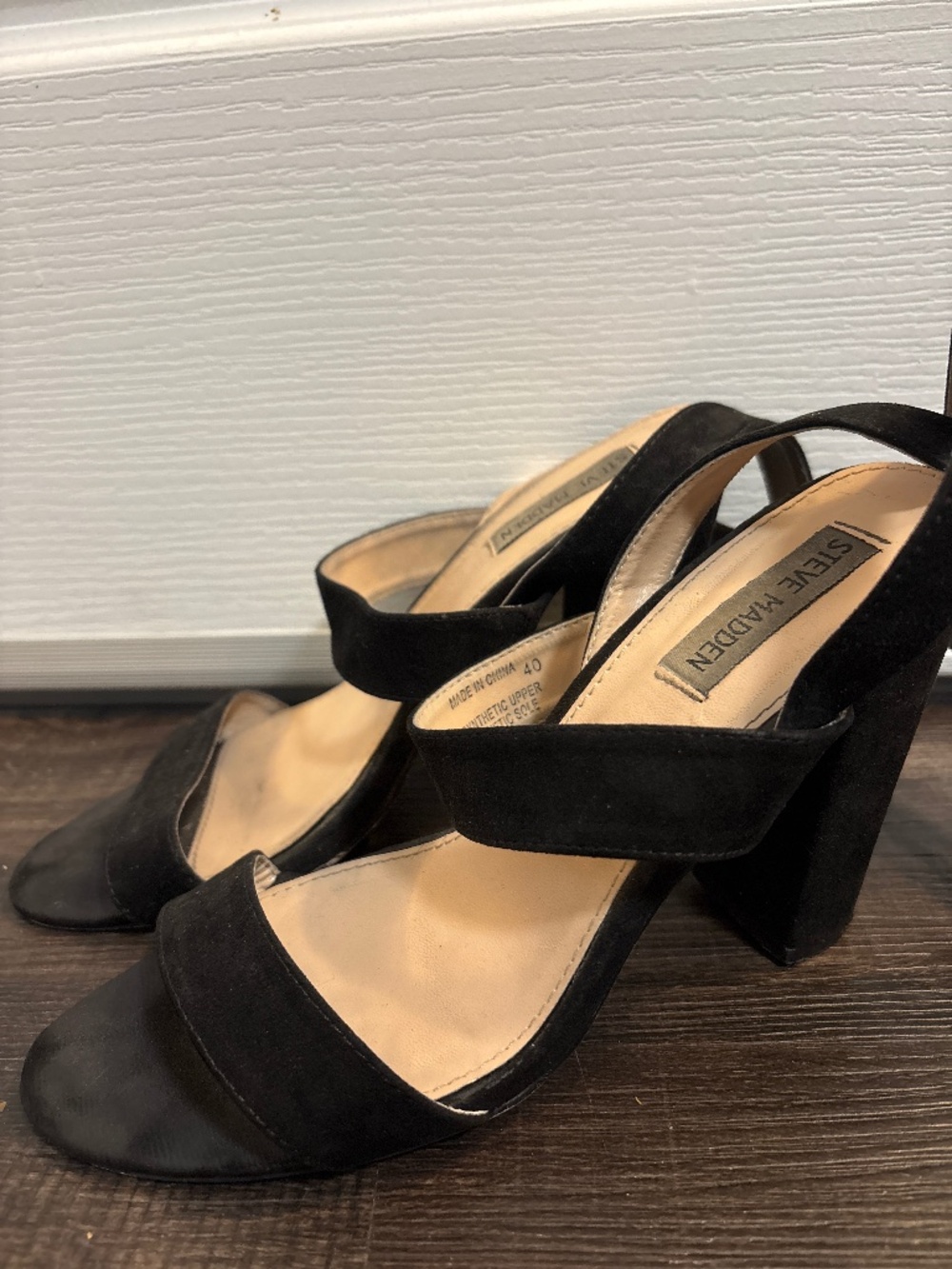 Steve Madden chunky heels